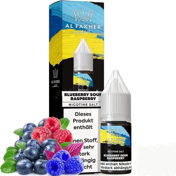 AL Fakher Blueberry Sour Raspberry Salt Likit 30ML