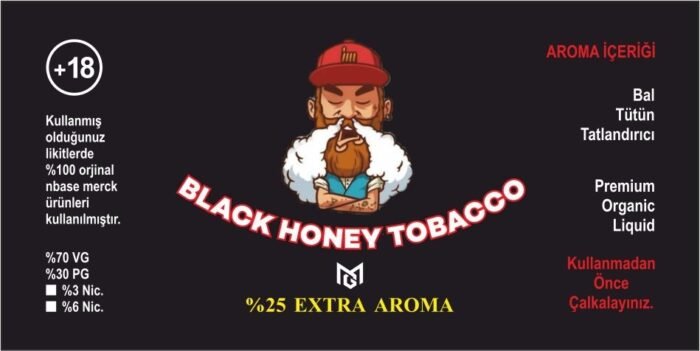 MG Premium Likit Black Honey Tobacco 30ml