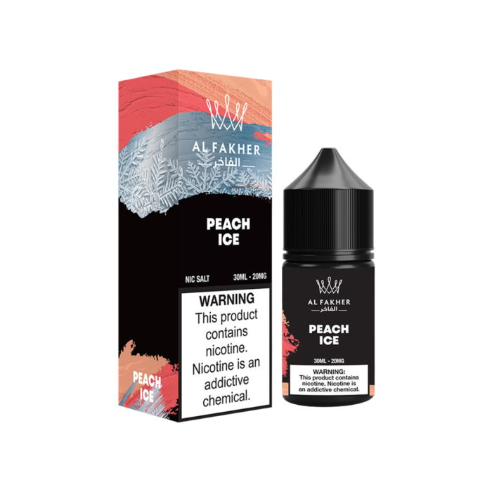 AL Fakher Peach Ice Salt Likit 30ML