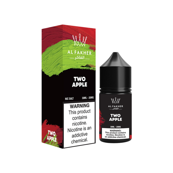 AL Fakher Two Apple Salt Likit 30ML