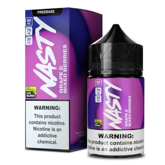 Nasty Grape Mixed Berries Freebase Likit 60ml