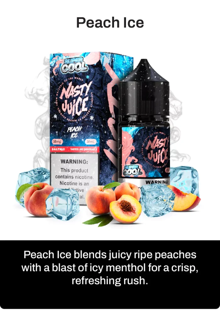 Nasty Juice SUPER COOL PEACH ICE 30ml