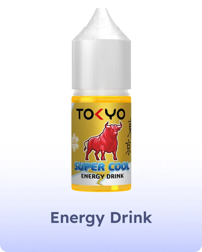 TOKYO Salt Likit SUPER COOL ENERGY DRINK 30 ML