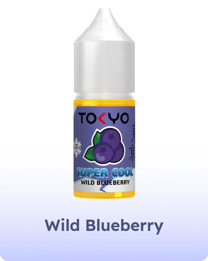 TOKYO Salt Likit SUPER COOL WILD BLUEBERRY 30 ML