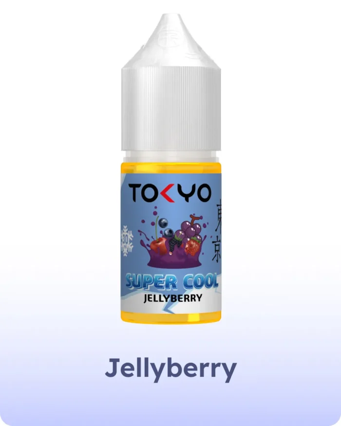 TOKYO Salt Likit SUPER COOL JELLY BERRY 30 ML