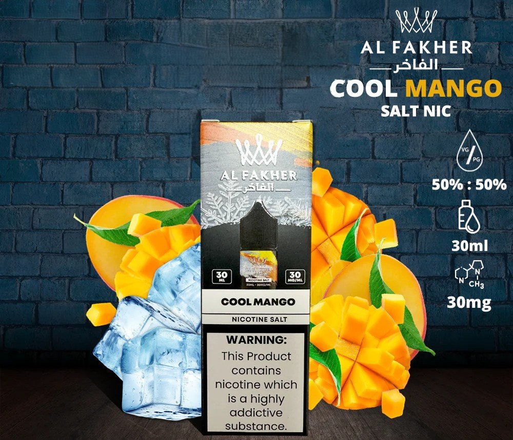 AL Fakher Cool Mango Salt Likit 30ML