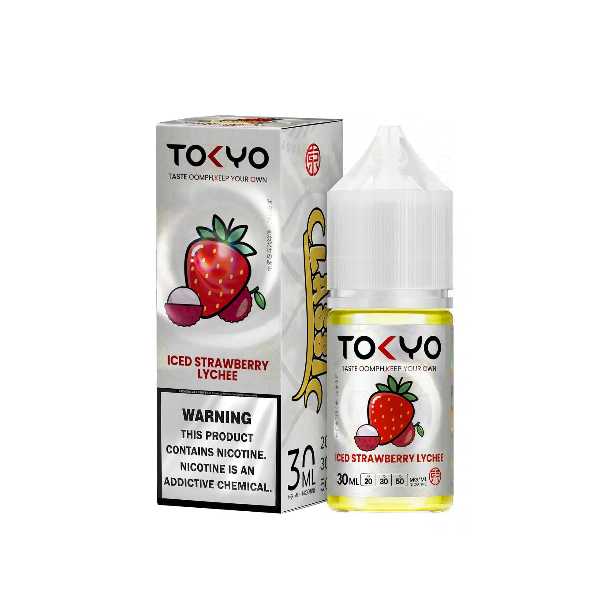 TOKYO Salt Likit Iced STRAWBERRY LYCHEE 30 ml
